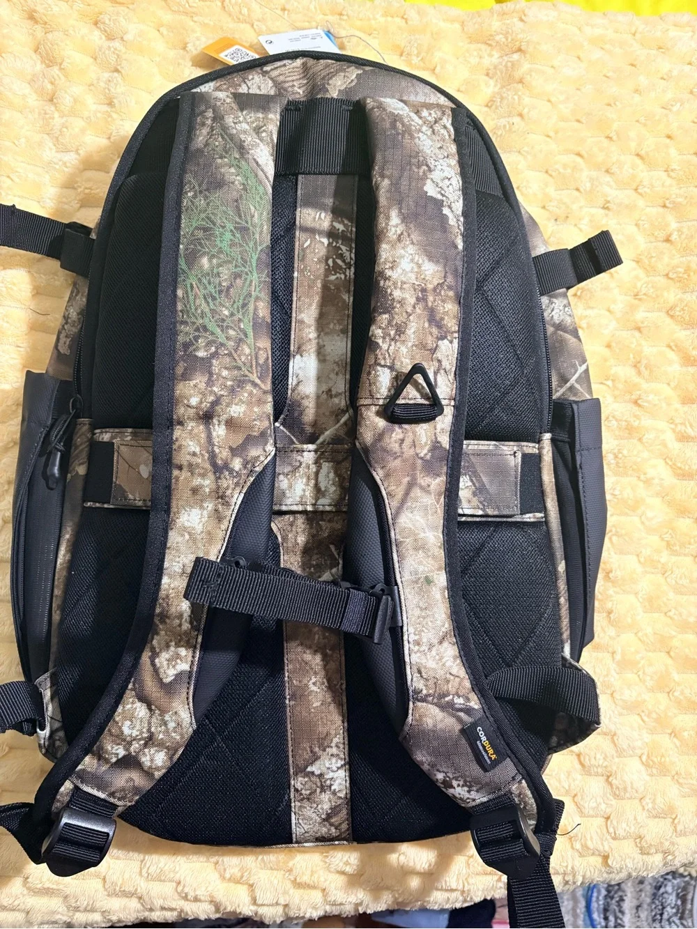 Jordan Camo Backpack with Black Trim